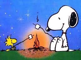 Snoopy Campfire Clip Art